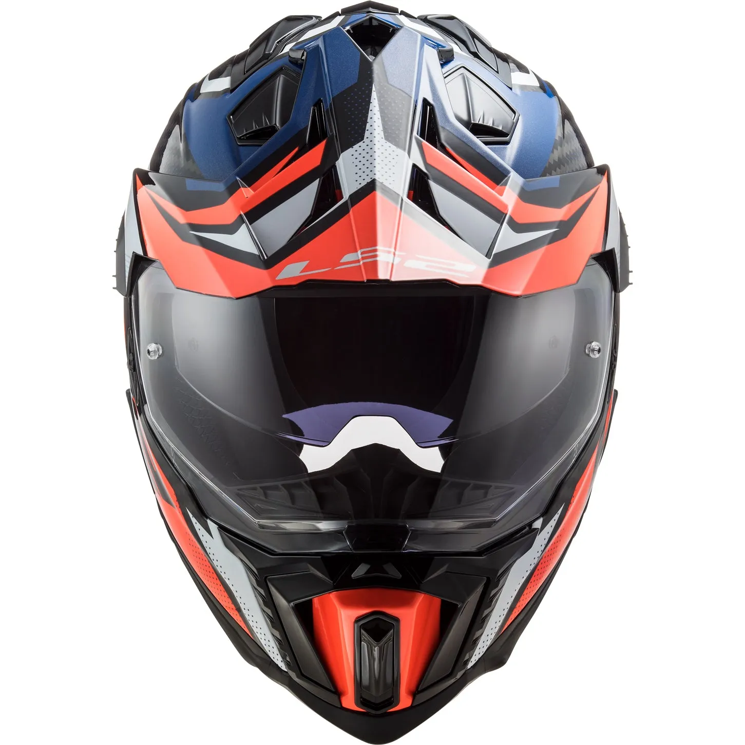 LS2 Helmets Explorer C Focus Motorcycle Dual Sport Helmet