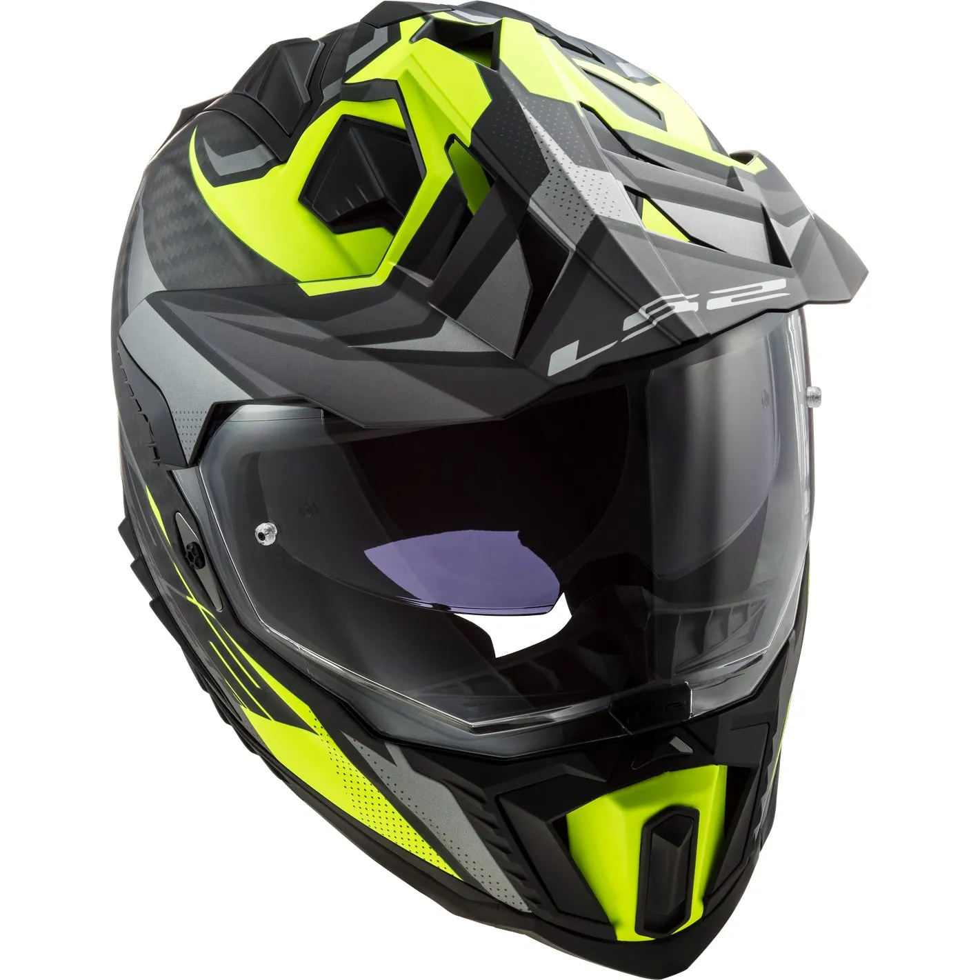 LS2 Helmets Explorer C Focus Motorcycle Dual Sport Helmet