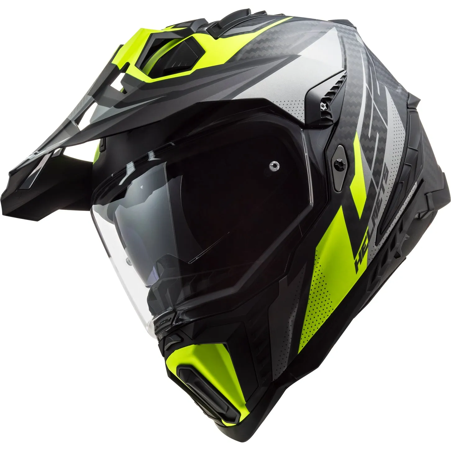 LS2 Helmets Explorer C Focus Motorcycle Dual Sport Helmet