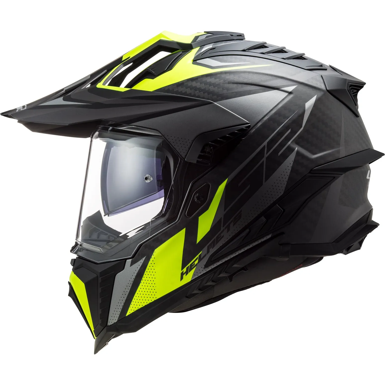 LS2 Helmets Explorer C Focus Motorcycle Dual Sport Helmet