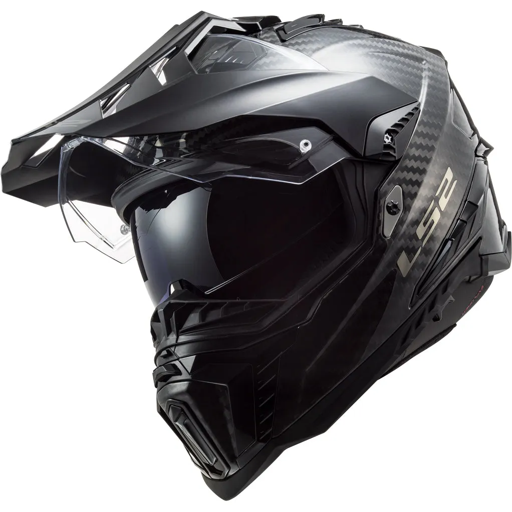 LS2 Helmets Explorer C Solid Motorcycle Dual Sport Helmet