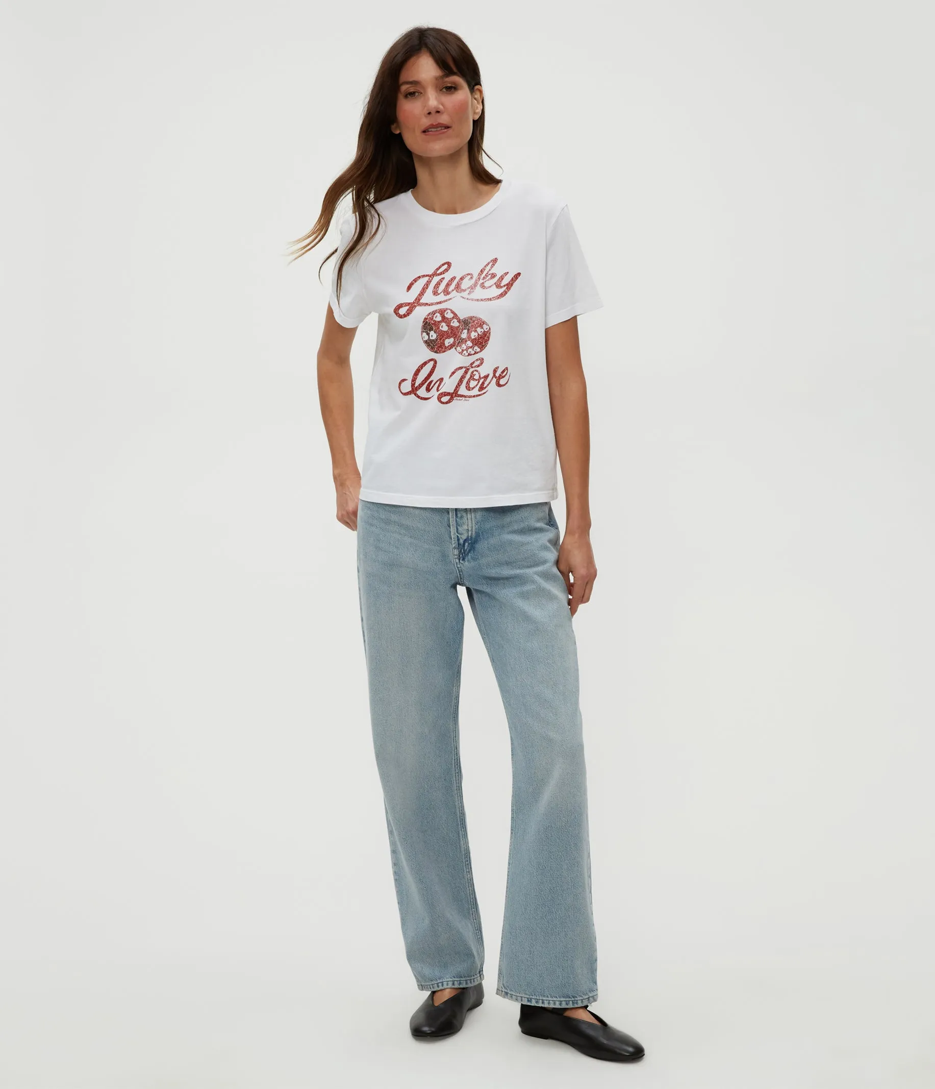 Lucky in Love Graphic Tee