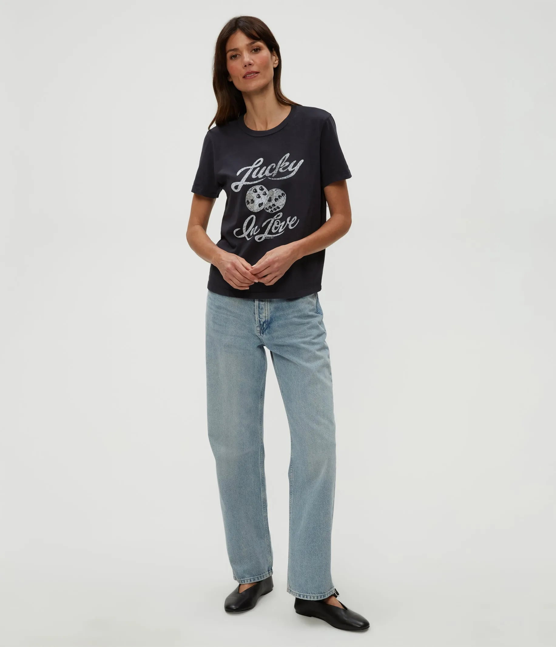 Lucky in Love Graphic Tee