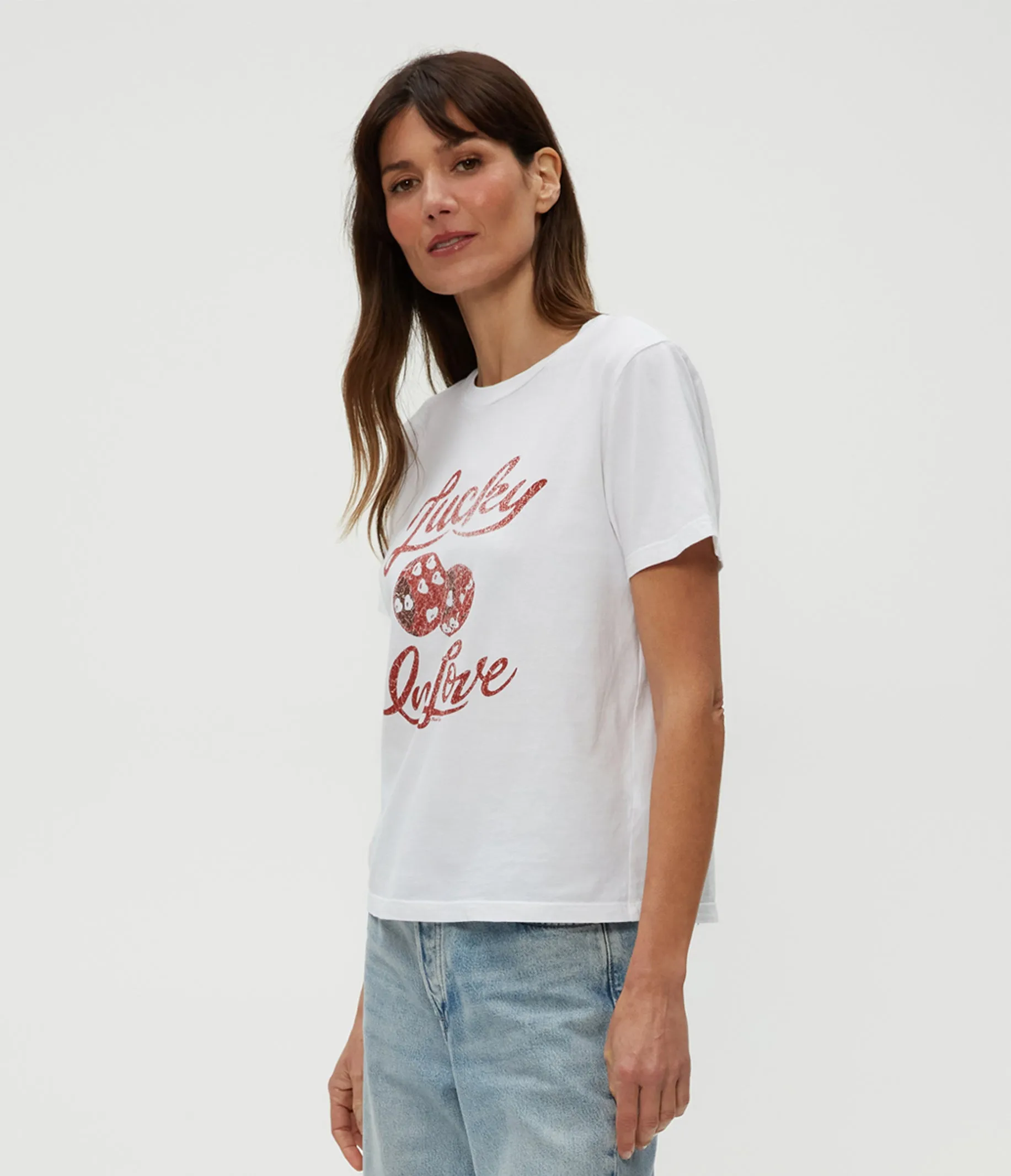 Lucky in Love Graphic Tee