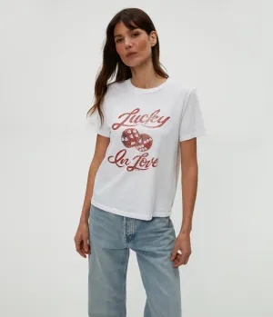 Lucky in Love Graphic Tee