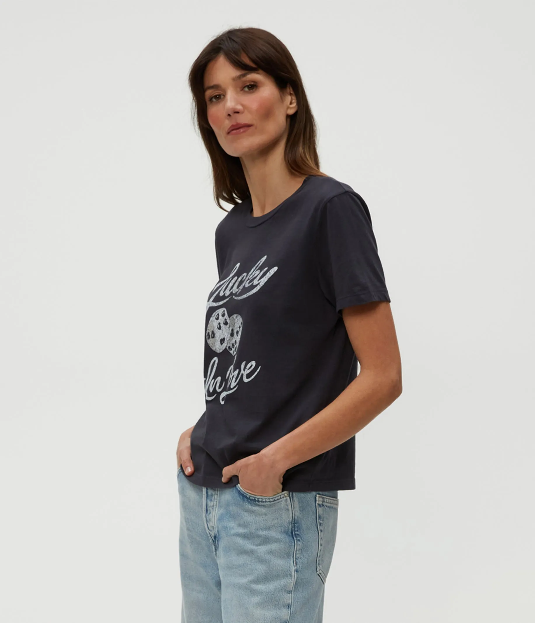 Lucky in Love Graphic Tee