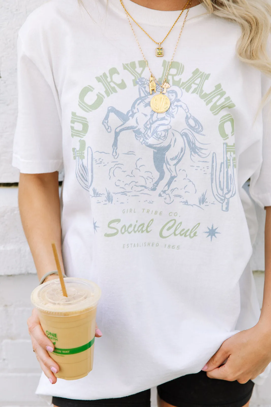 Lucky Ranch Social Club Tee