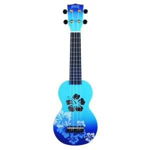 Mahalo Hibiscus Soprano Ukulele (4 Colours) (H)