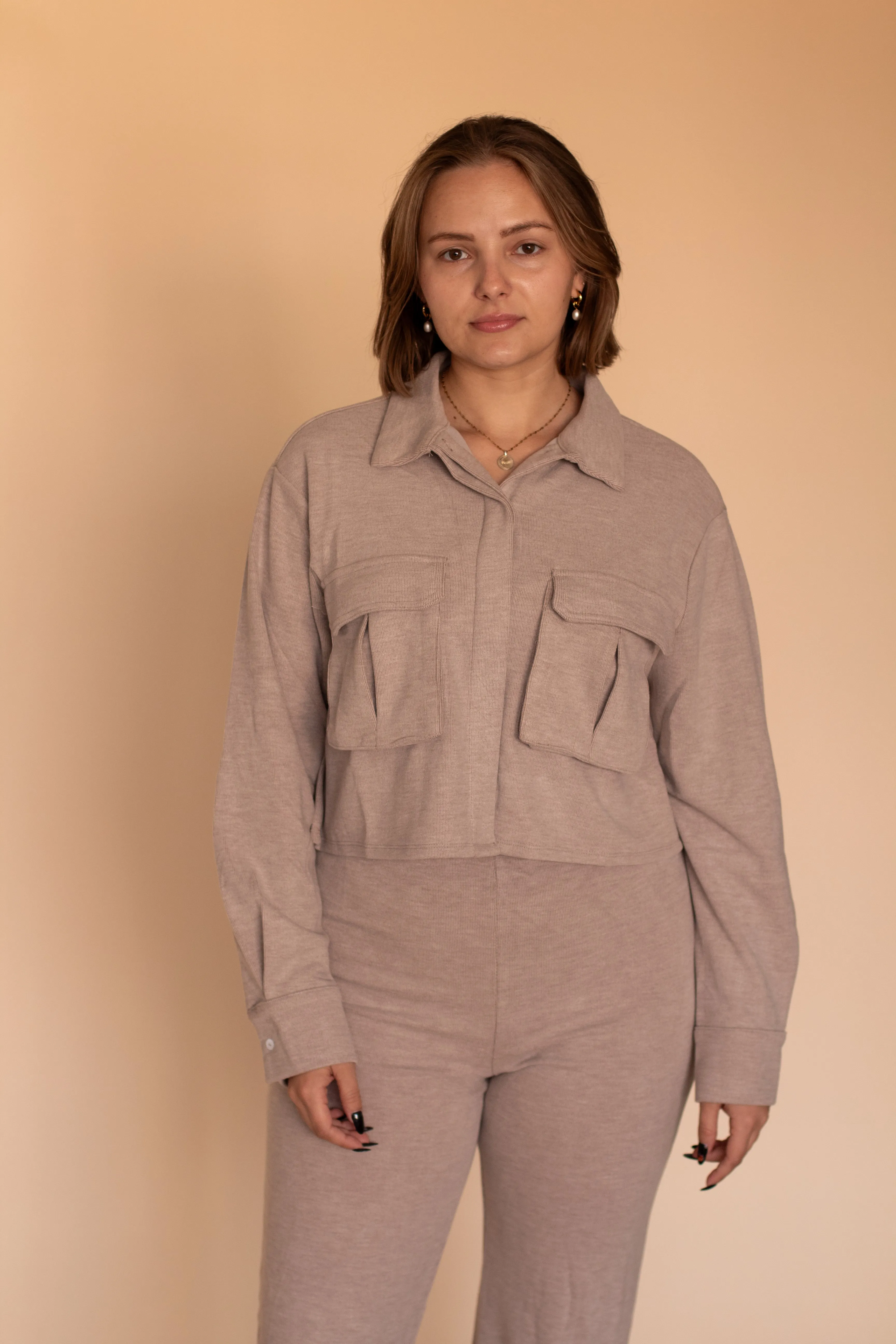 Mariela Lounge Longsleeve (Taupe)