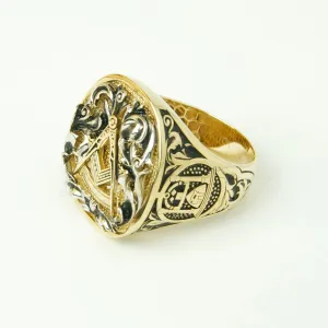 Mason Mens ring in 10K