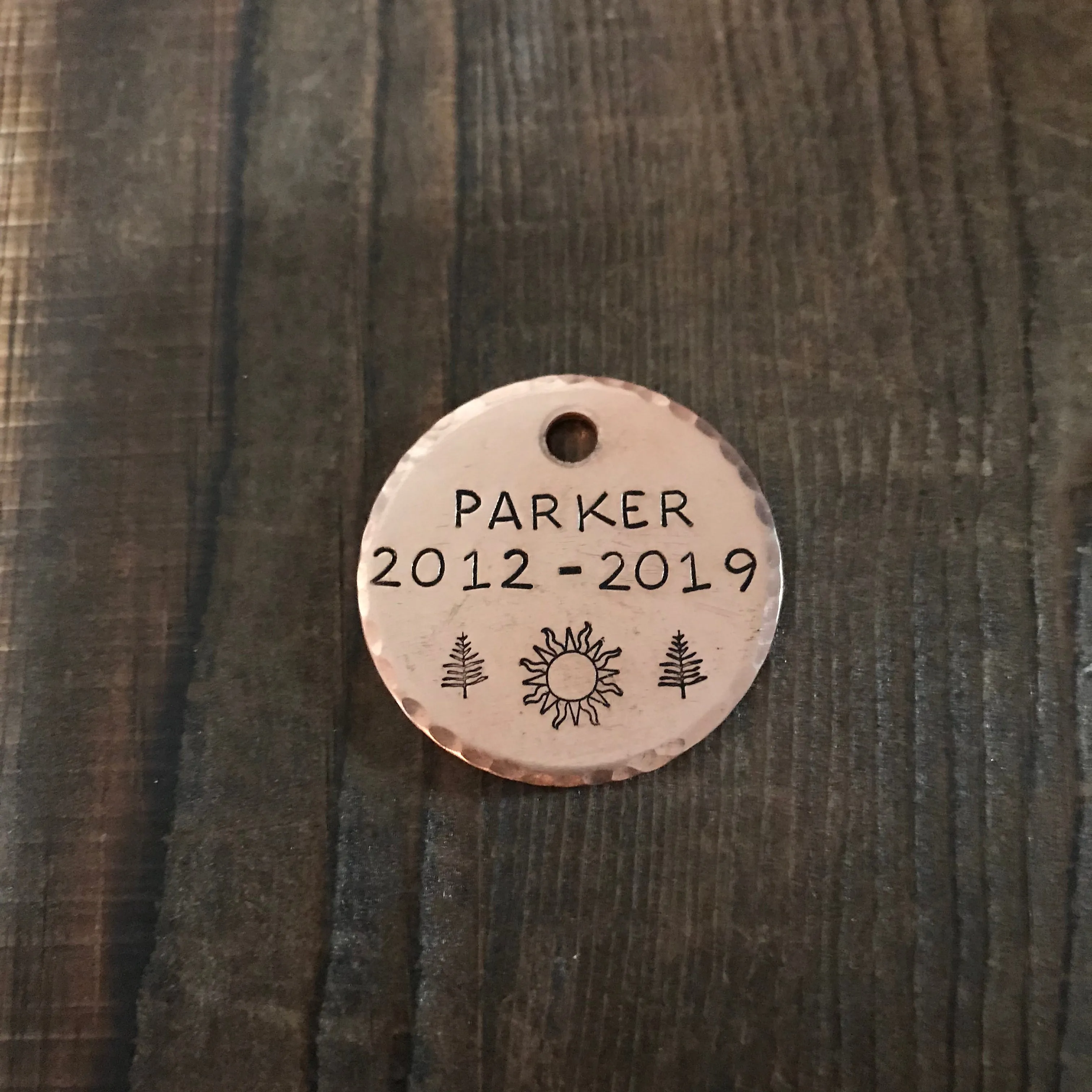 Memorial Tag