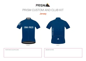 Men's Cani Pazzi Vibes Blue Spring Classics Relaxed Cut Jersey