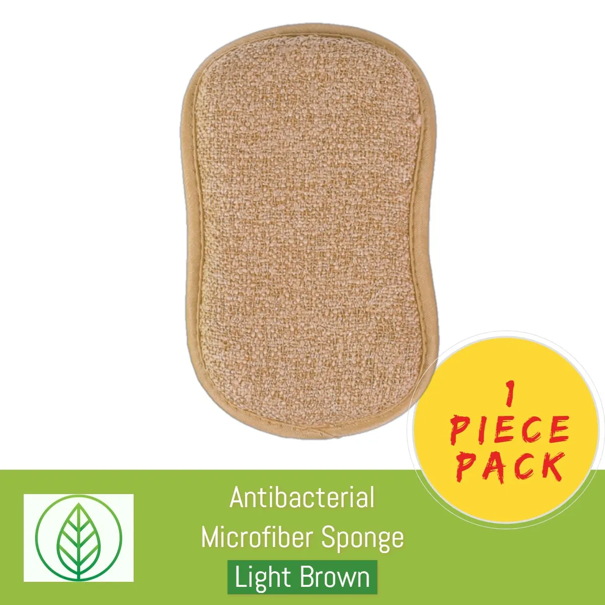 Microfiber Scrubbing Sponge – Multi-Pack Dual-Action Antibacterial Scrubbers