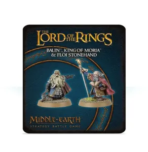 Middle-earth Balin, King of Moria, and Flói Stonehand