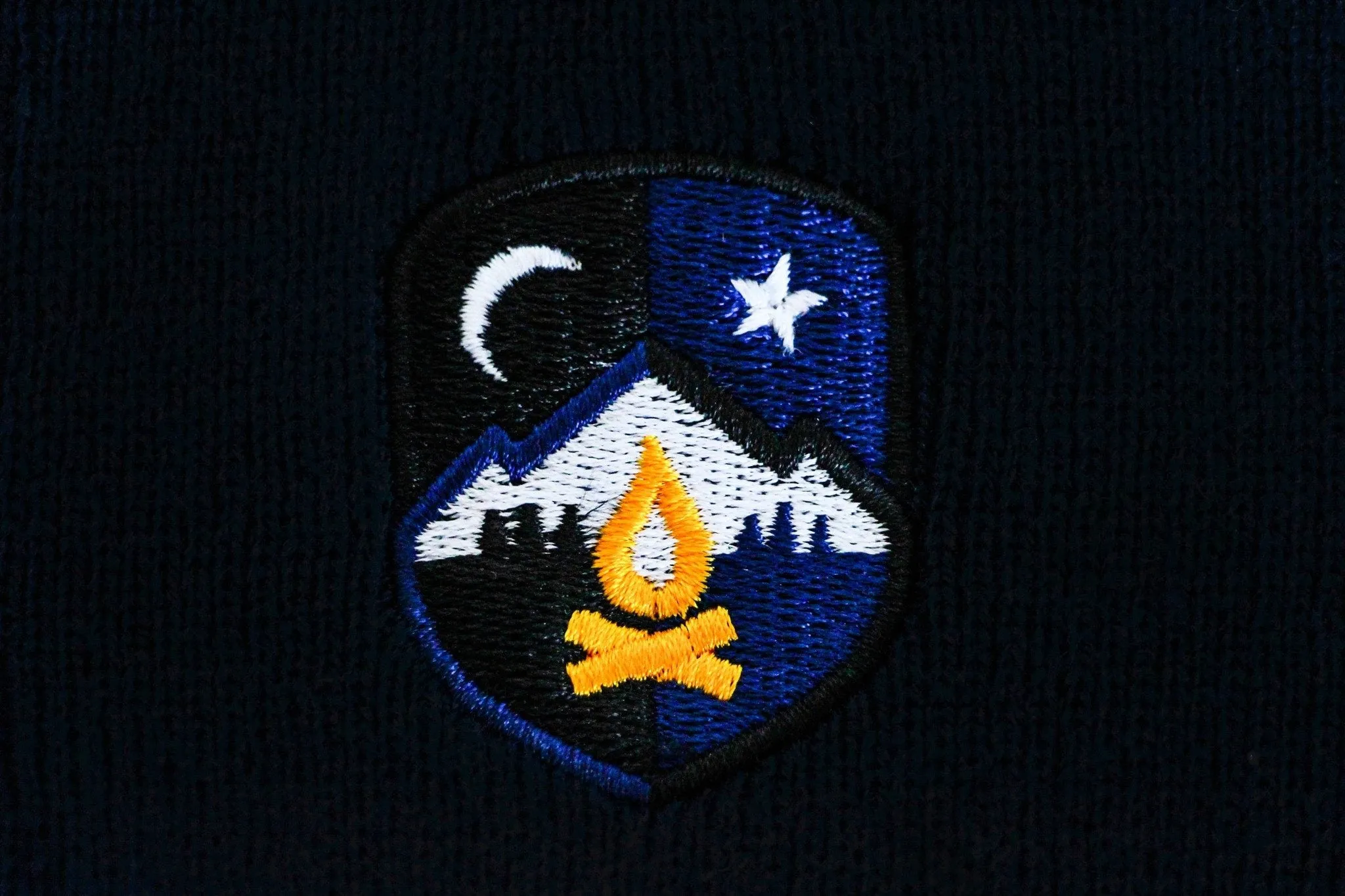 Midnight Campires Knit Beanie