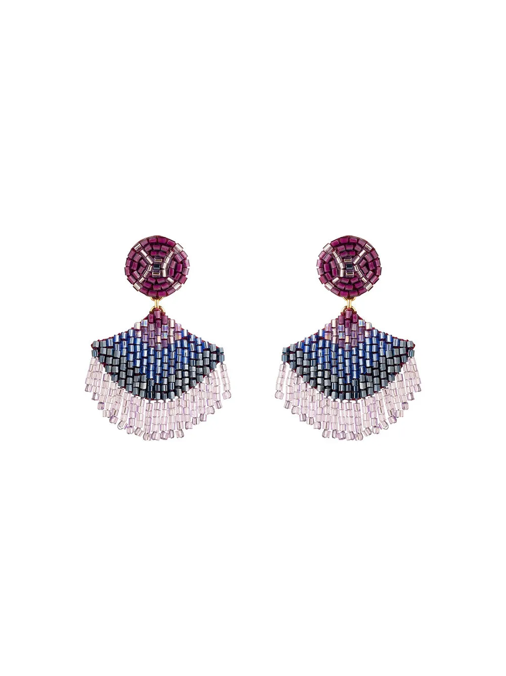 Mignonne Gavigan Hamilton Earrings in Purple