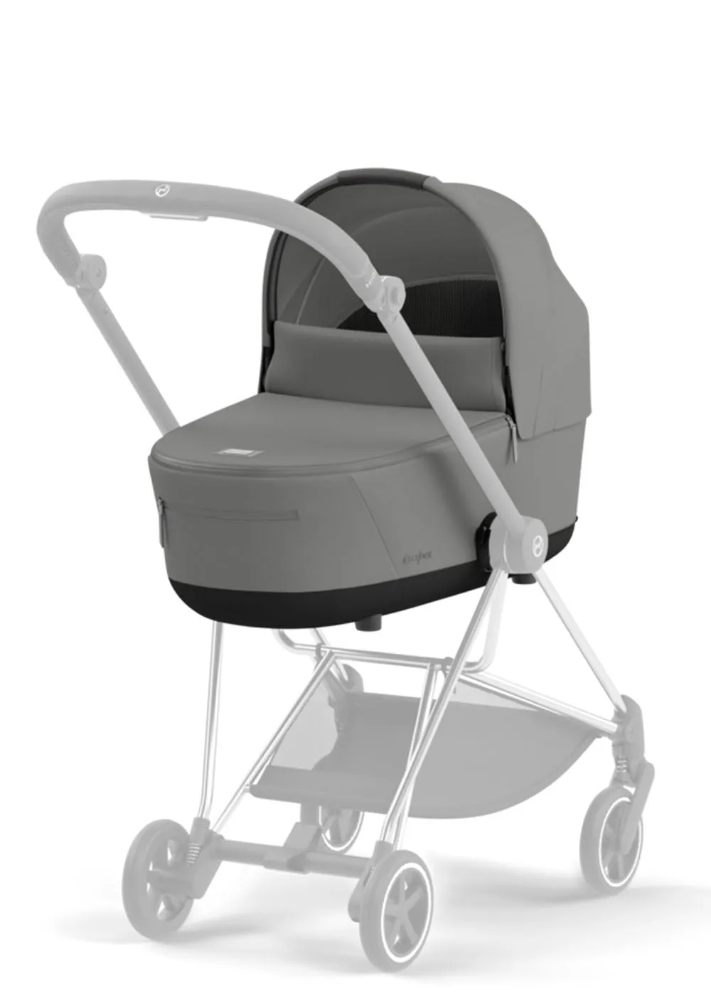 Mios Babywanne Lux Carry Cot 'Comfort' Mirage Grey