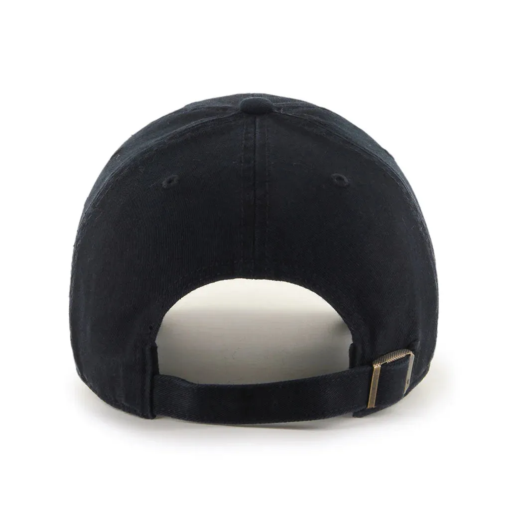 MLB 47 Clean Up Black On Black Cap