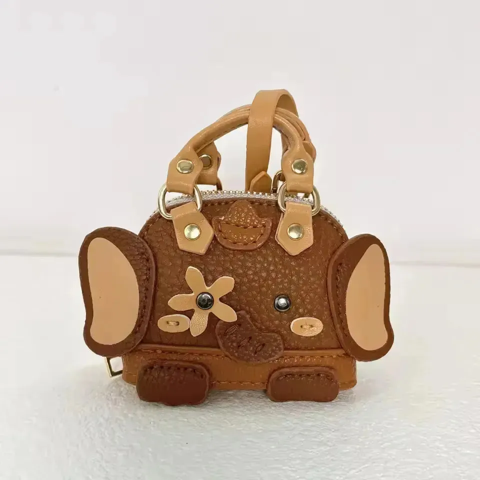 Monogram Elephant Mini Bag Pendant