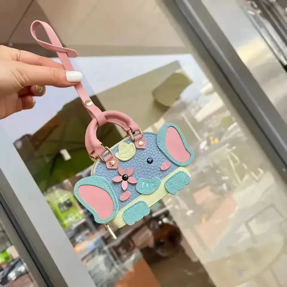 Monogram Elephant Mini Bag Pendant