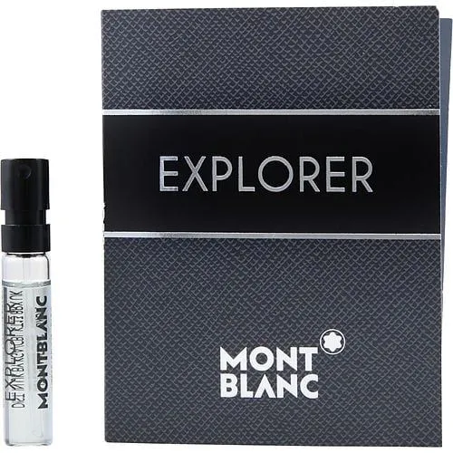 MONT BLANC EXPLORER by Mont Blanc Eau De Parfum Spray Vial On Card for Men