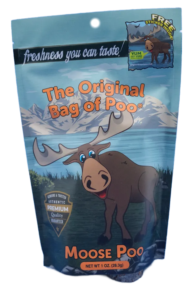 Moose Poo Black Cherry Cotton Candy