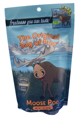 Moose Poo Black Cherry Cotton Candy