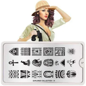 Moyou London Stamping Plate - Explorer 17