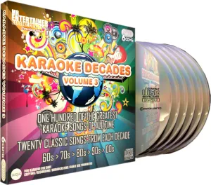 Mr Entertainer Karaoke Decades Vol. 3 - 100 Song 6 Disc CD G Set
