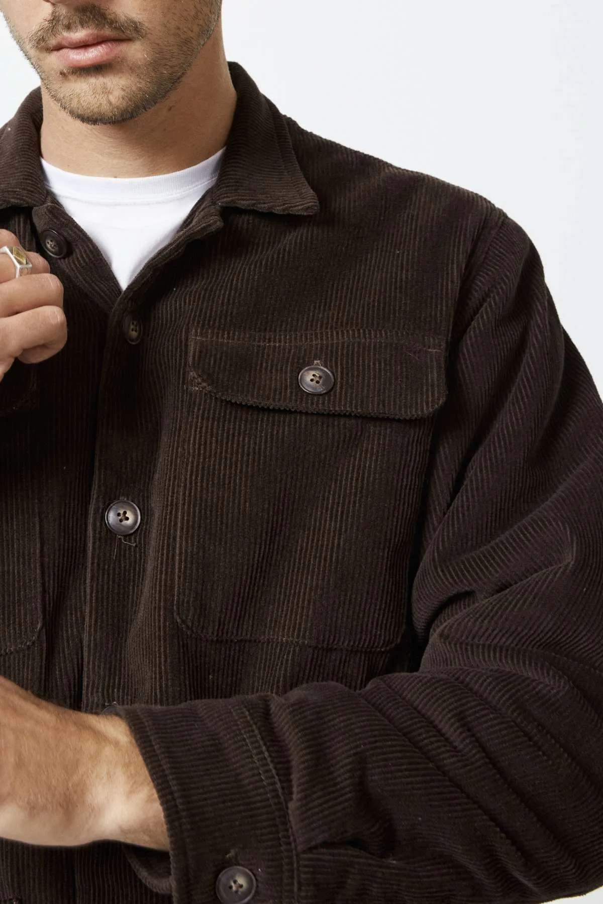 Mr Simple Stockyard Sherpa Jacket