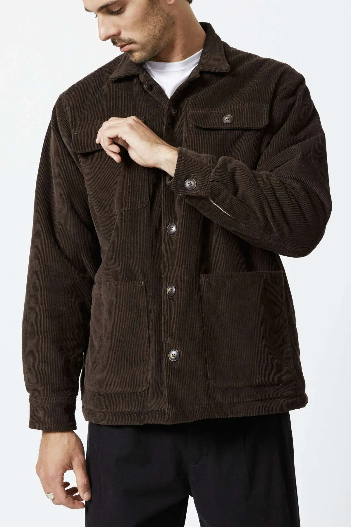 Mr Simple Stockyard Sherpa Jacket