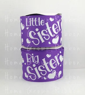 *Multiple Colors* Big and Little Sister Matching 3" USDR Grosgrain Ribbon