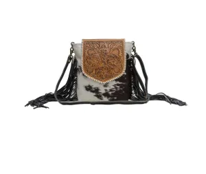 Myra Bag Ritzy Rift Hand-tooled Bag
