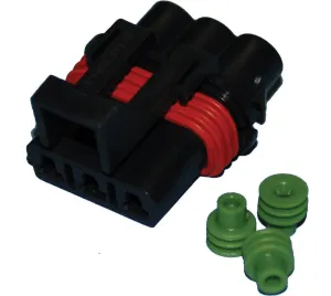 NAMZ CUSTOM CYCLE PRODUCTS NDP-38065 Delphi WeatherPack Female Connectors