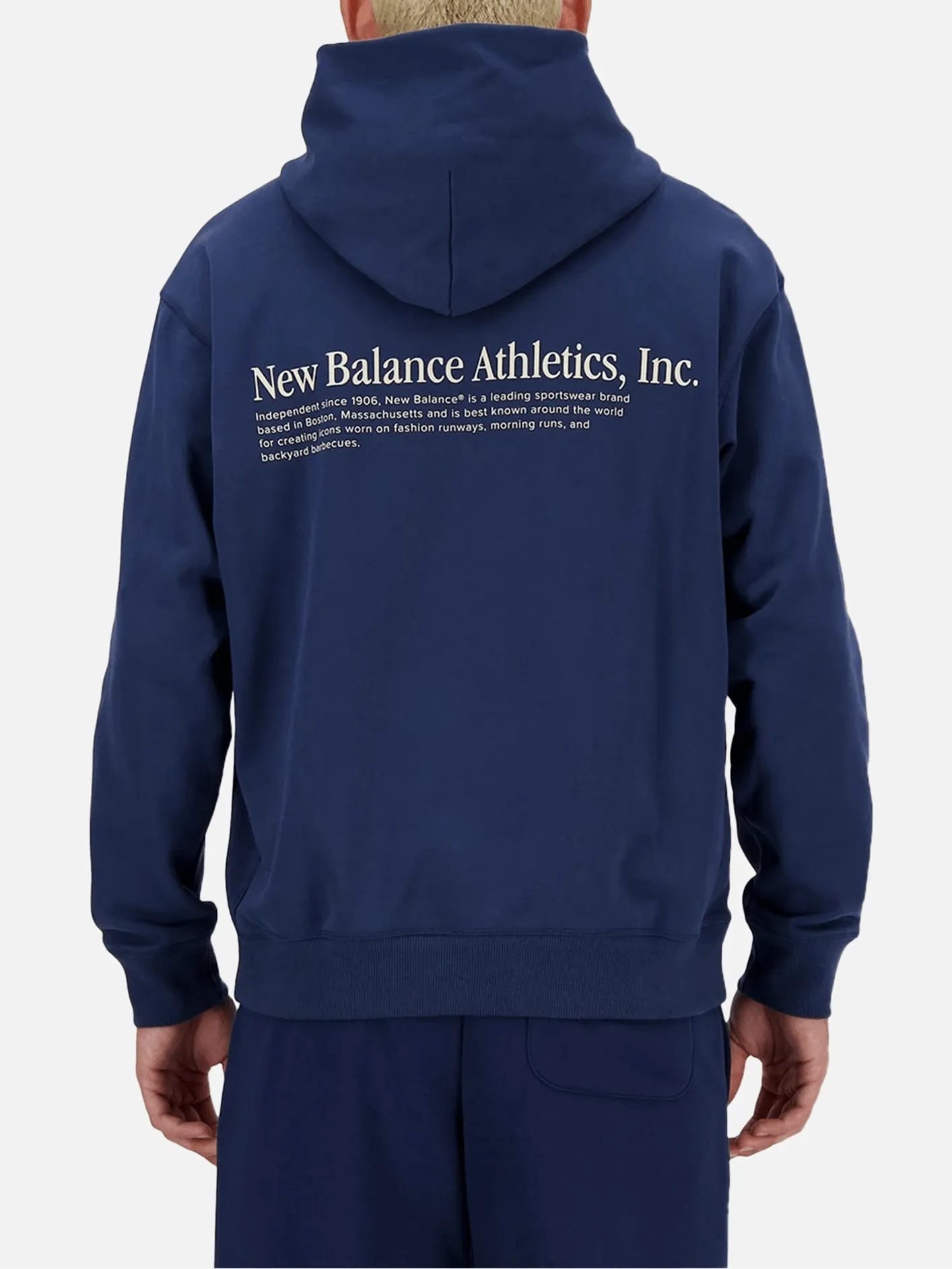 NB Athletics Embroidered Relaxed Hoodie "Navy"