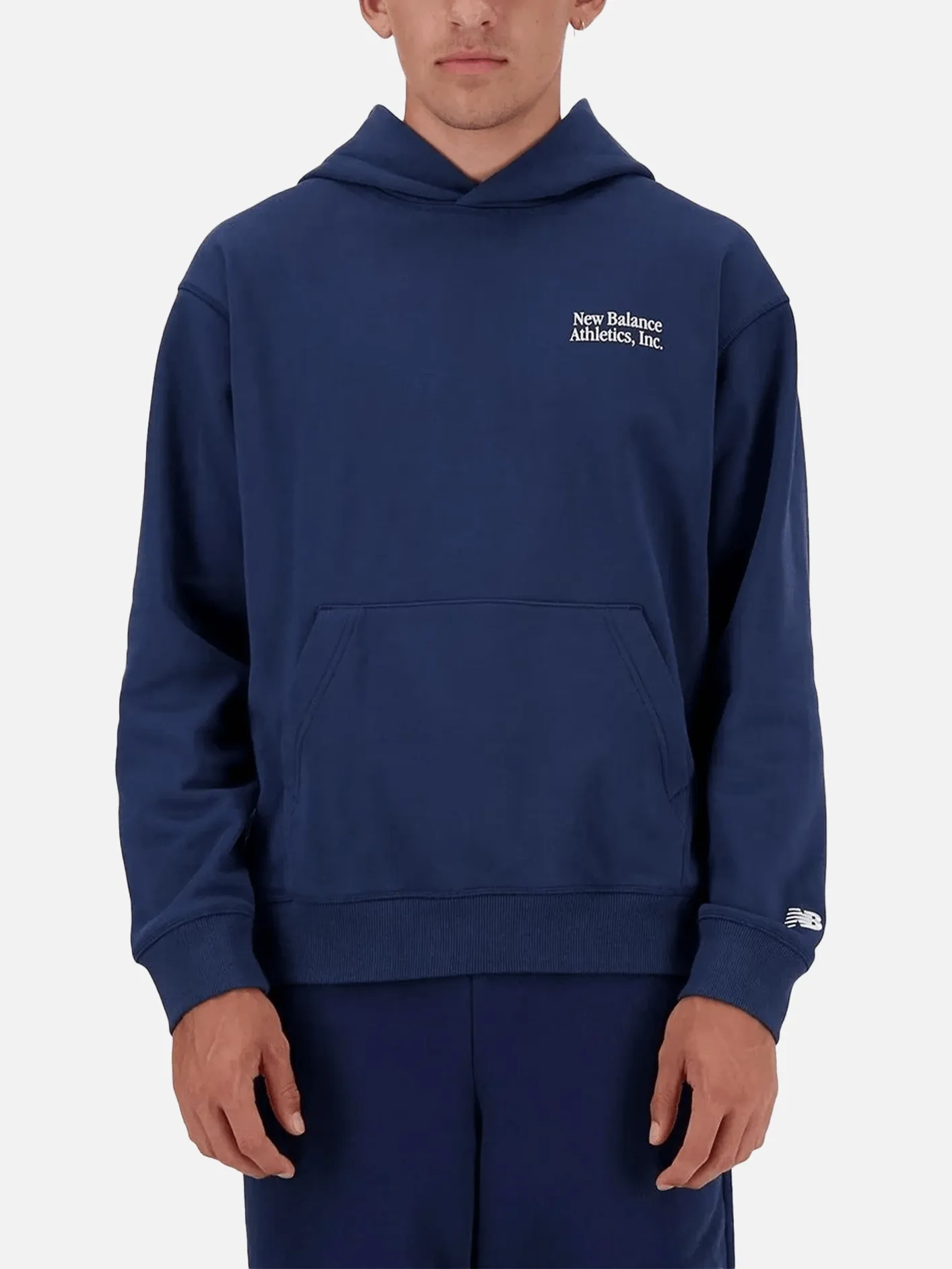 NB Athletics Embroidered Relaxed Hoodie "Navy"