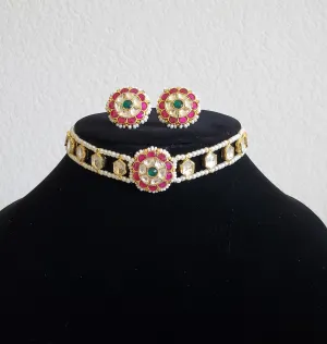 Neelima Pachi Kundan Simple Choker