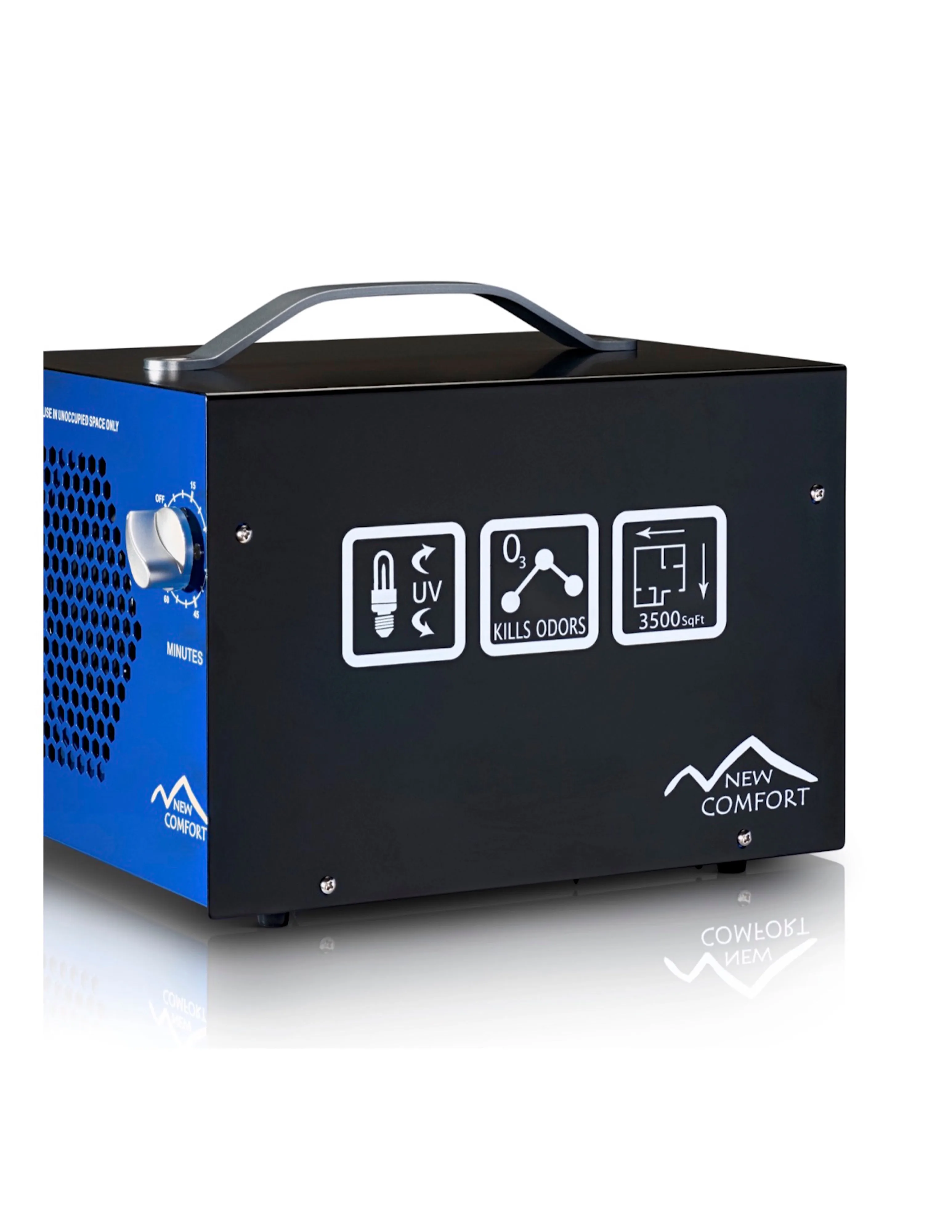 New Comfort Large Odor Eliminating Blue Commercial Ozone Generator by Prolux