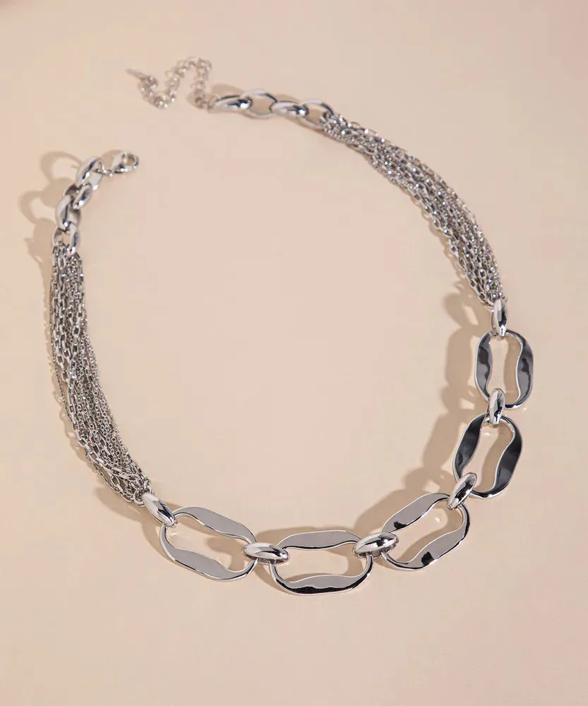 NEW Large Chain Statement Necklace