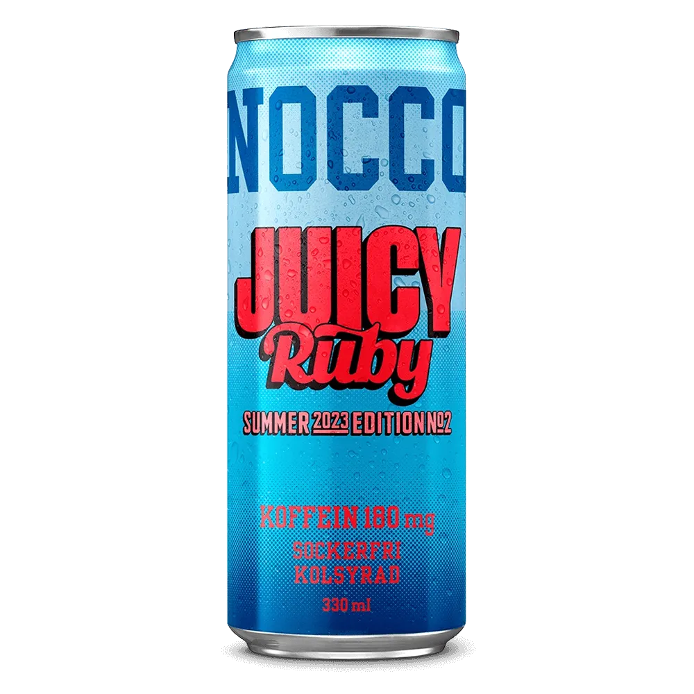 NOCCO Juicy Ruby - 24x330ml. (inkl. SE pant)