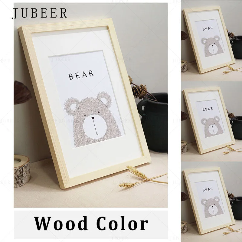 Nordic Simple Wooden Frame