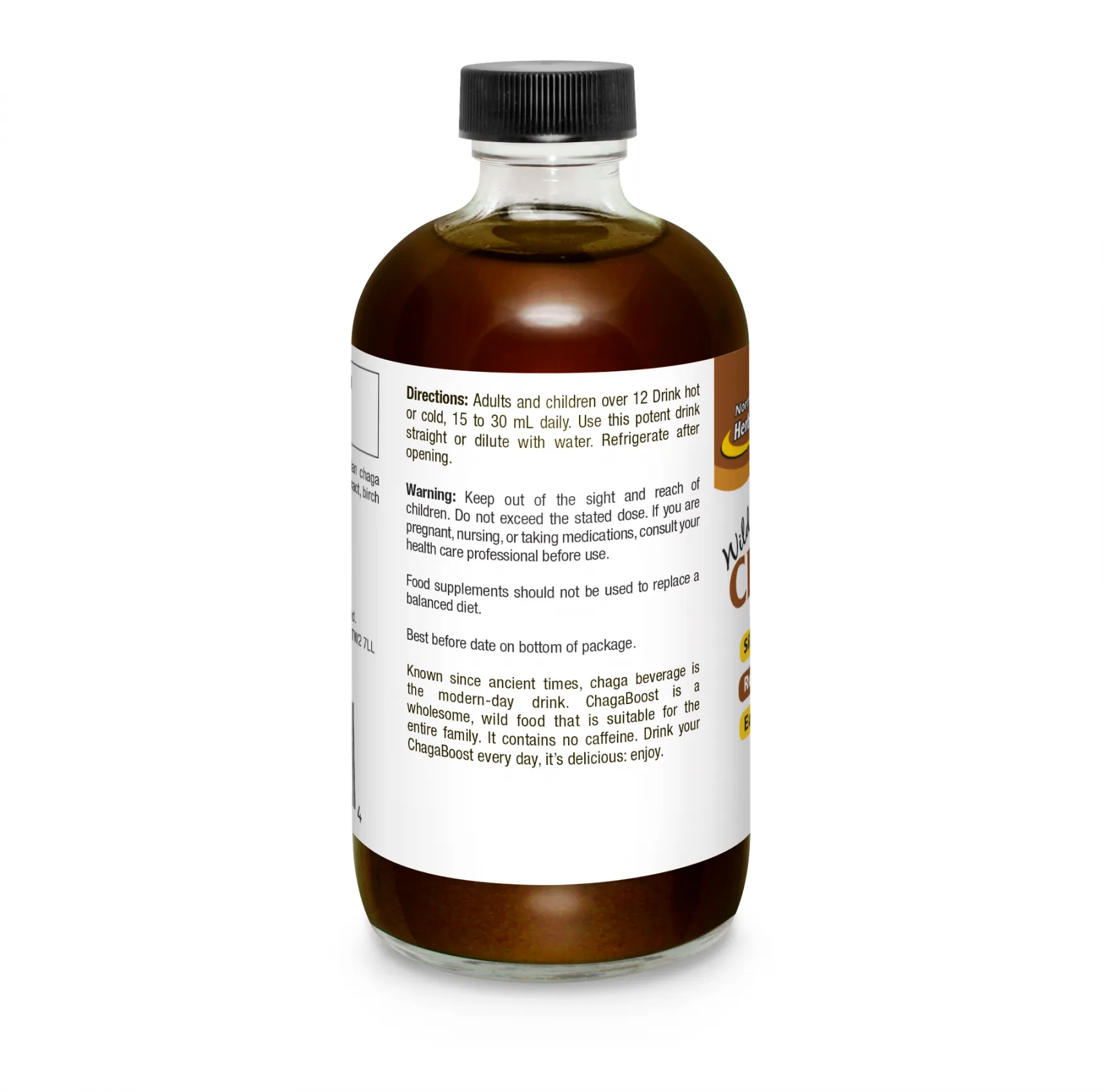 North American Herb & Spice Wild ChagaBoost 236ml