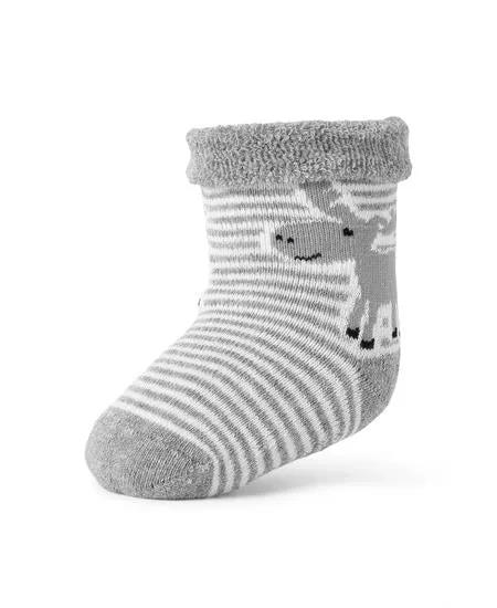 Norwegian Baby Socks 2 Pack - Blue/Grey