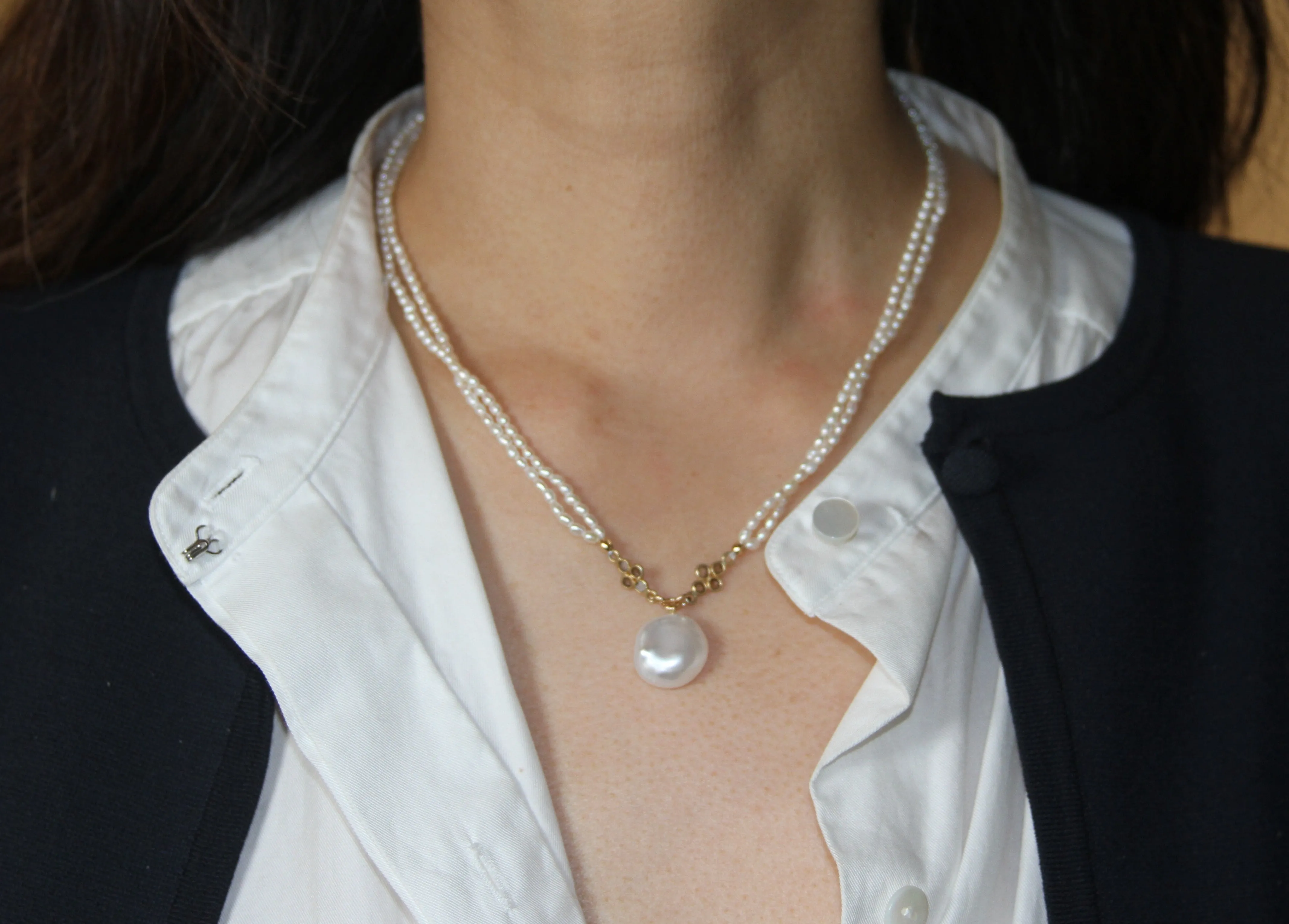 Nuala Pearl Necklace
