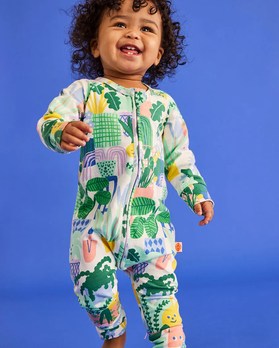 Nursery Rhyme Long Sleeve Zip Suit
