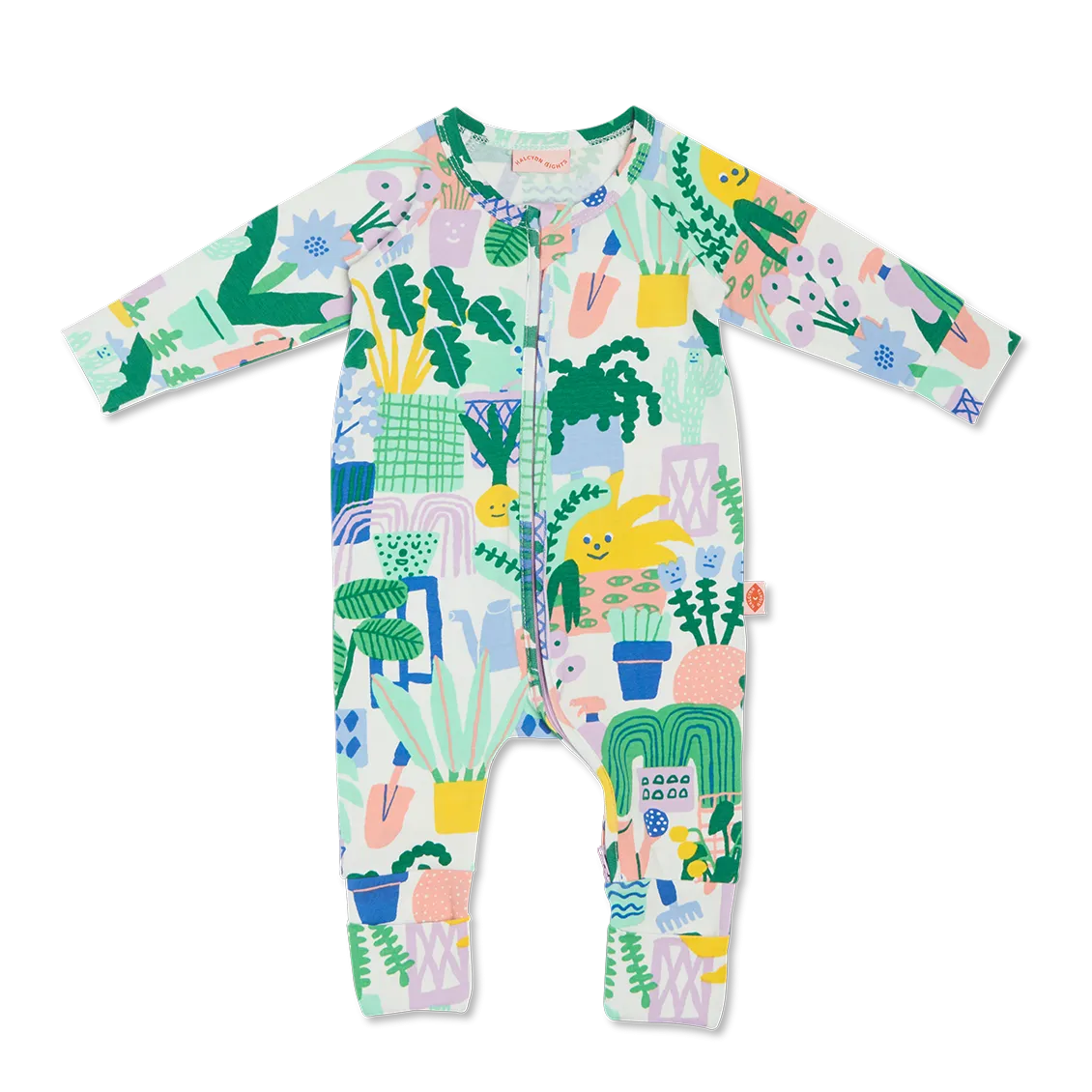 Nursery Rhyme Long Sleeve Zip Suit