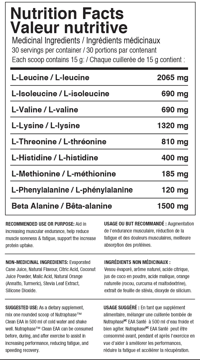 Nutraphase - Clean EAA (30 Servings)
