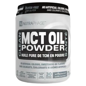Nutraphase Clean MCT Powder 300 Grams Unflavoured