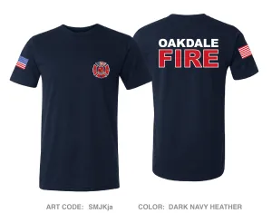Oakdale Fire Comfort Unisex Triblend SS Tee - SMJKja