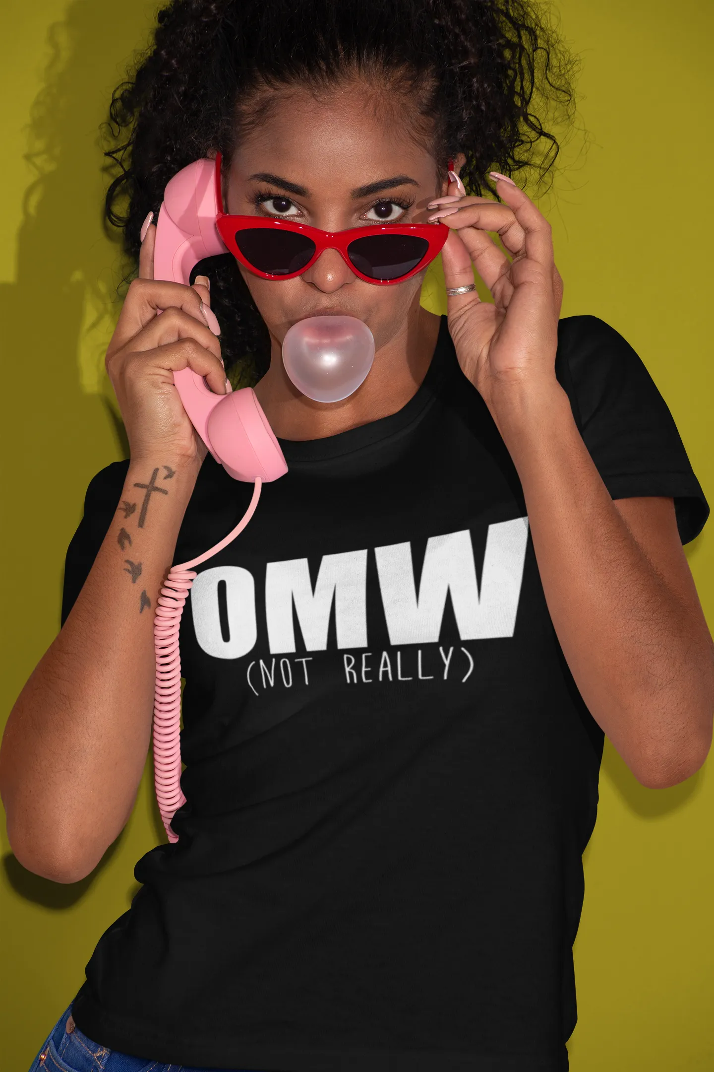 OMW (not really) Statement Tee